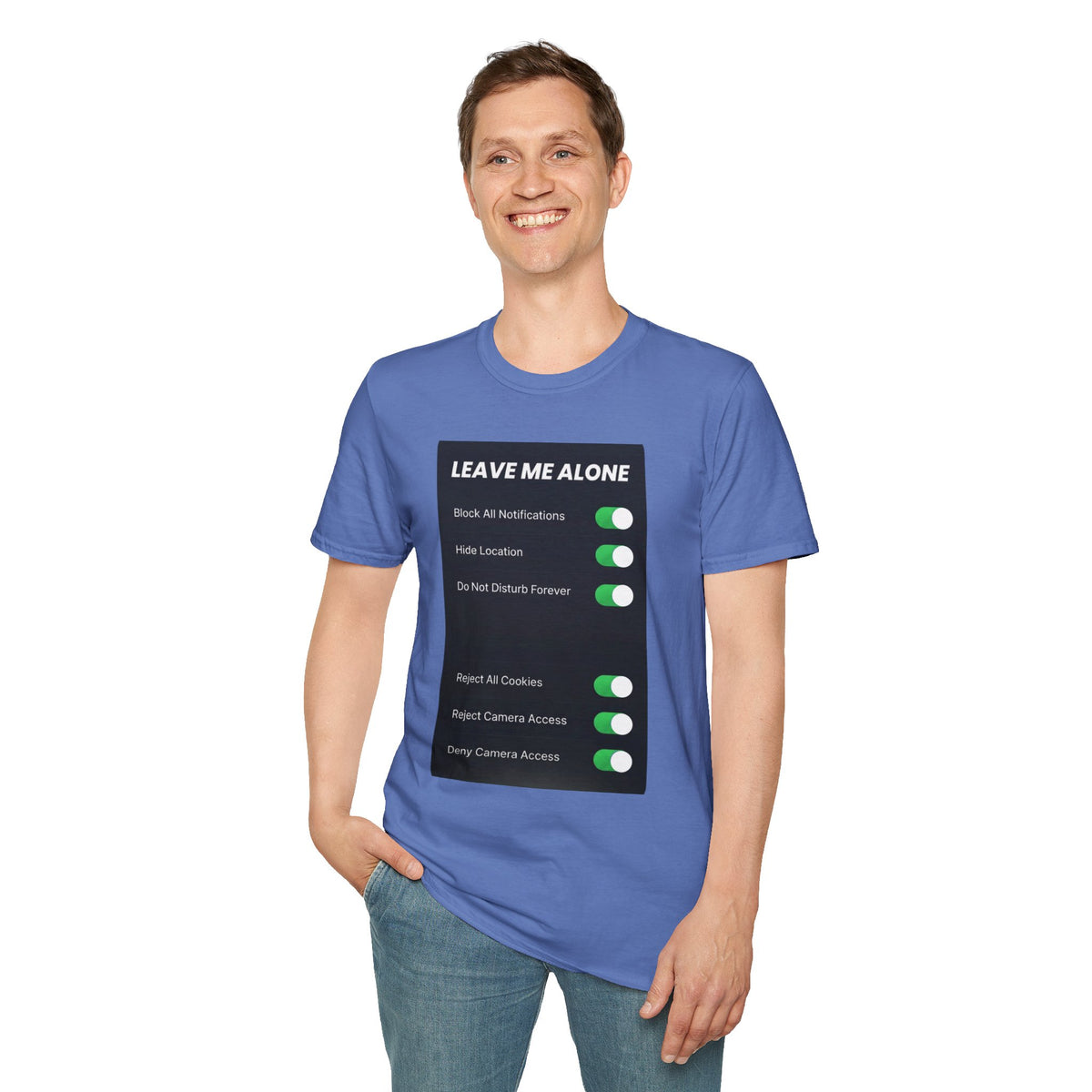 Leave Me Alone T-Shirt — 'Do Not Disturb Forever' Graphic Tee