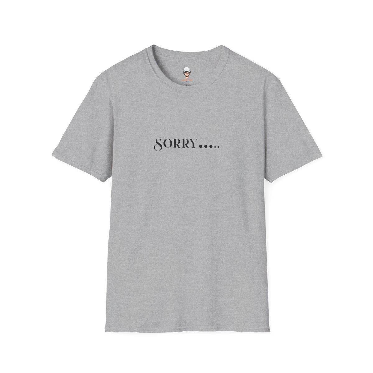 Sorry.... T-Shirt — Minimalist Apology Graphic Tee