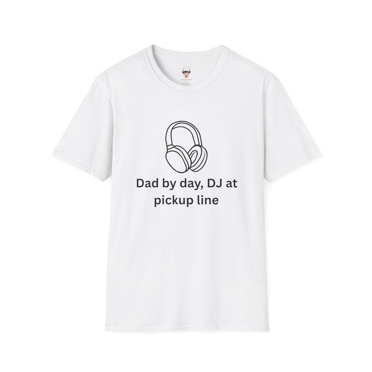 DJ Dad T‑Shirt — Headphones Graphic Tee
