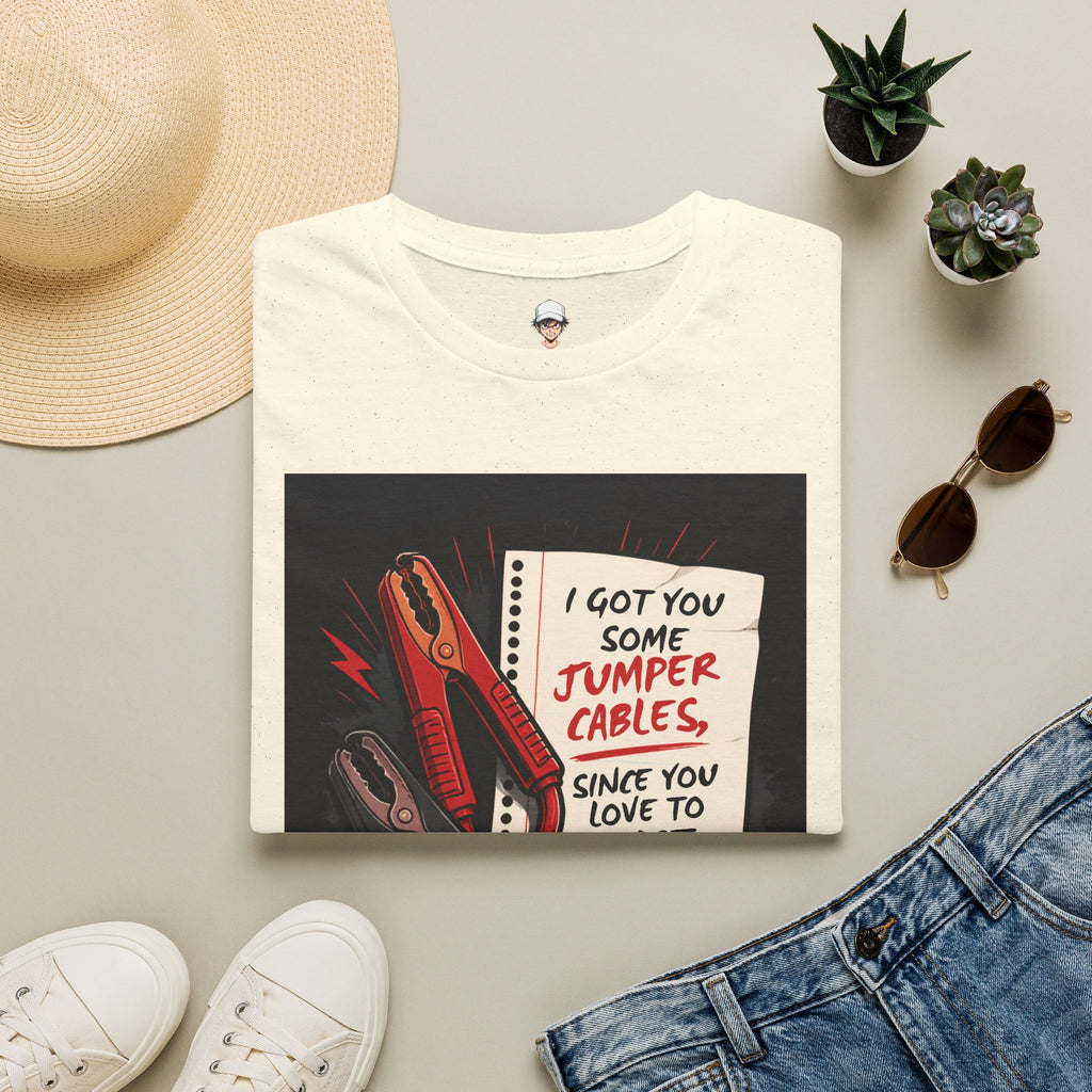 I Got You Some Jumper Cables Since You Love To Start Shit.(Funny Relationship Quote)