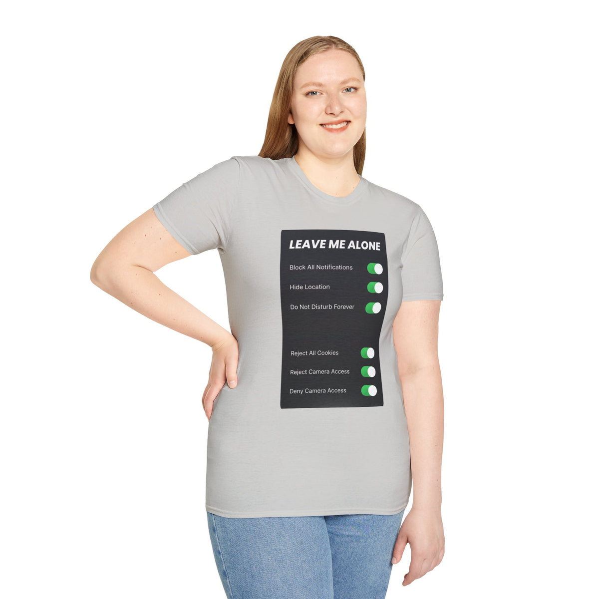 Leave Me Alone T-Shirt — 'Do Not Disturb Forever' Graphic Tee