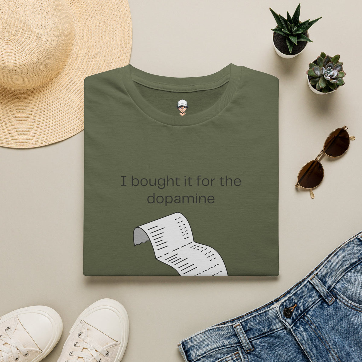 I Bought It for the Dopamine T‑Shirt — Graphic Tee