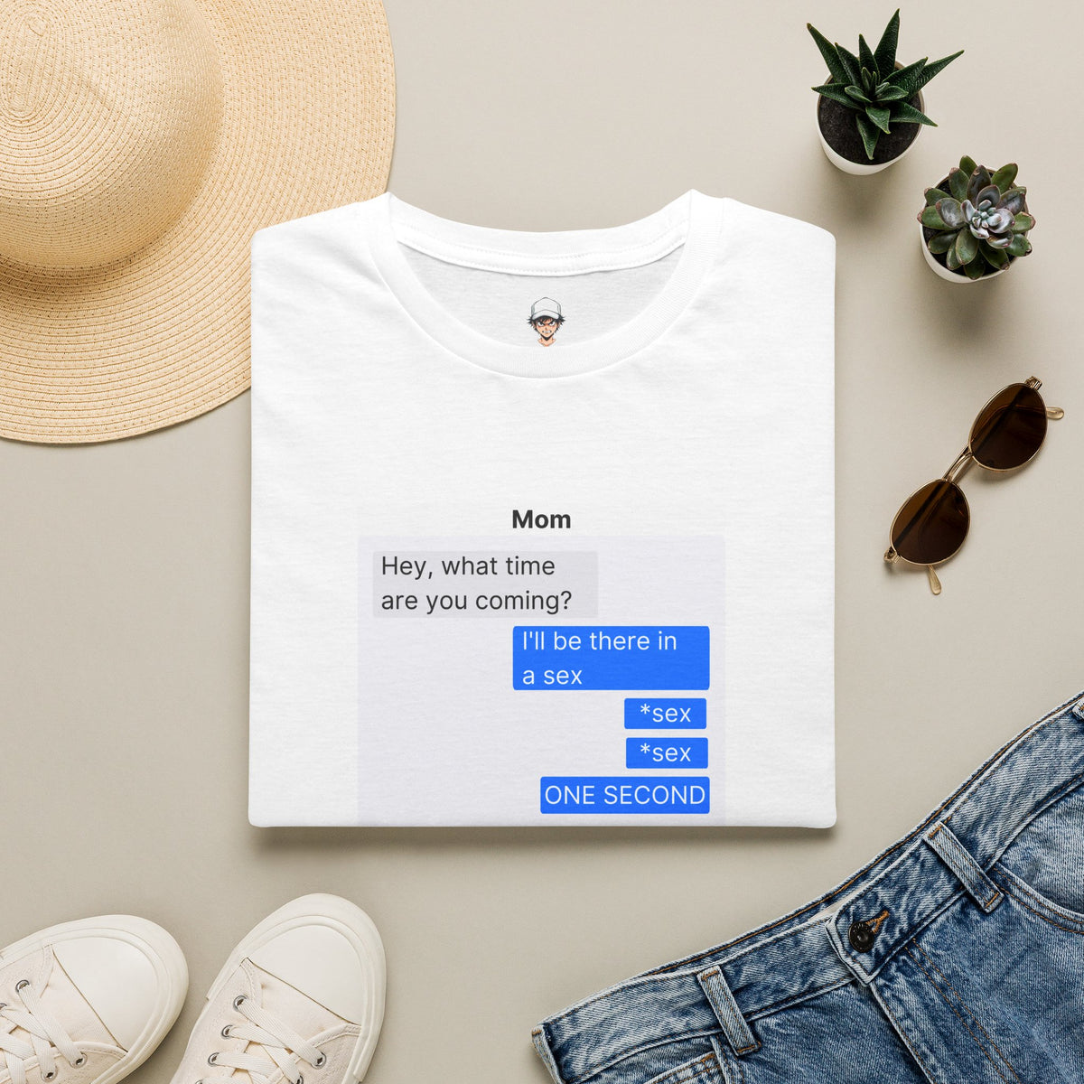 Autocorrect is my worst enemy T‑Shirt — Speech Bubble Graphic Tee