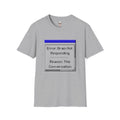 Error: Brain Not Responding T-Shirt — Retro Computer Graphic Tee