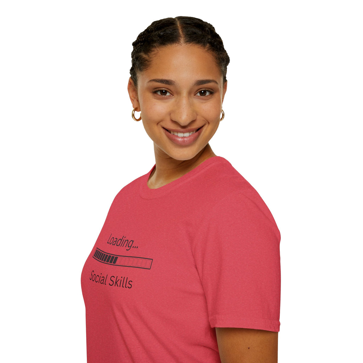 Loading Social Skills T-Shirt — Funny Introvert Shirt, Social Anxiety Humor Tee