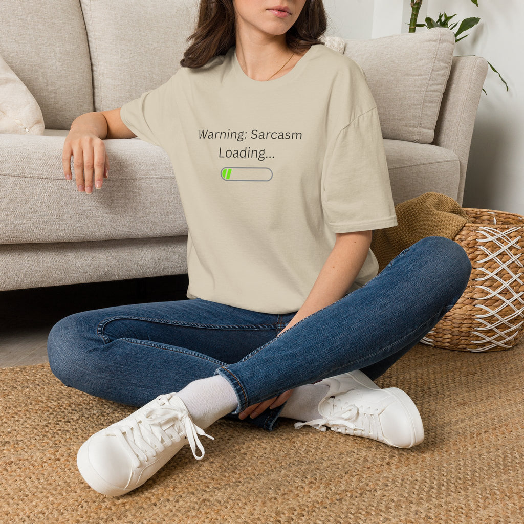 Sarcasm Loading T-Shirt — Funny Graphic Tee