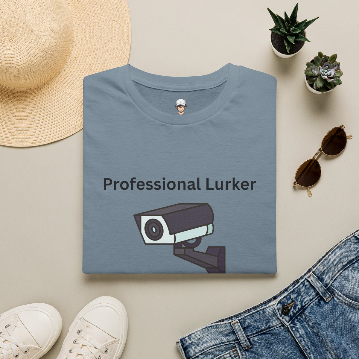 Professional Lurker T-Shirt — Security Camera Tee