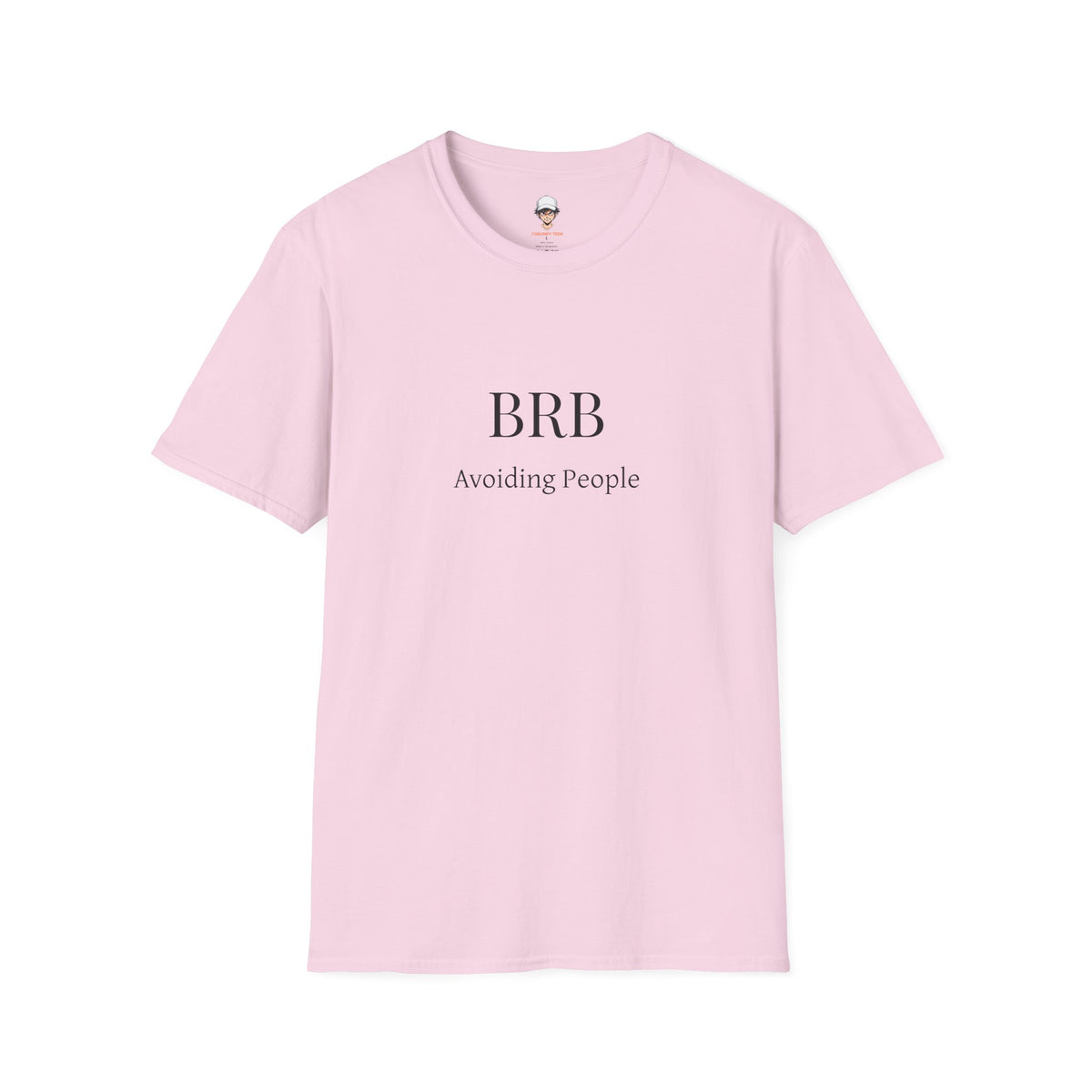 BRB Avoiding People T-Shirt — Introvert Humor Graphic Tee