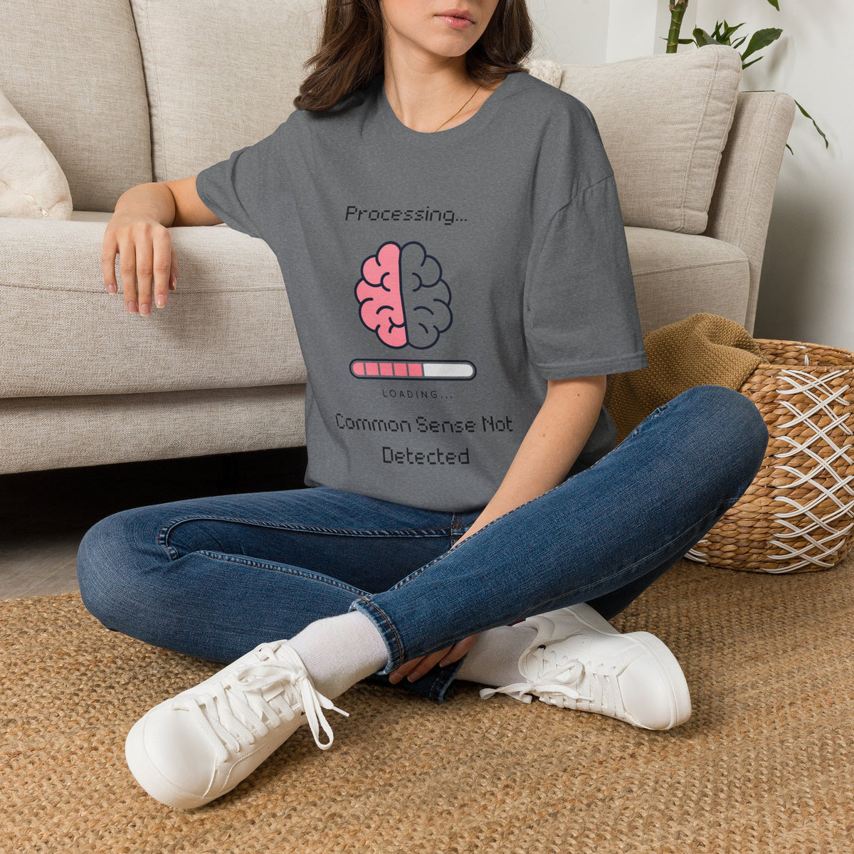 Common Sense Not Detected T-Shirt — Funny Tech Tee