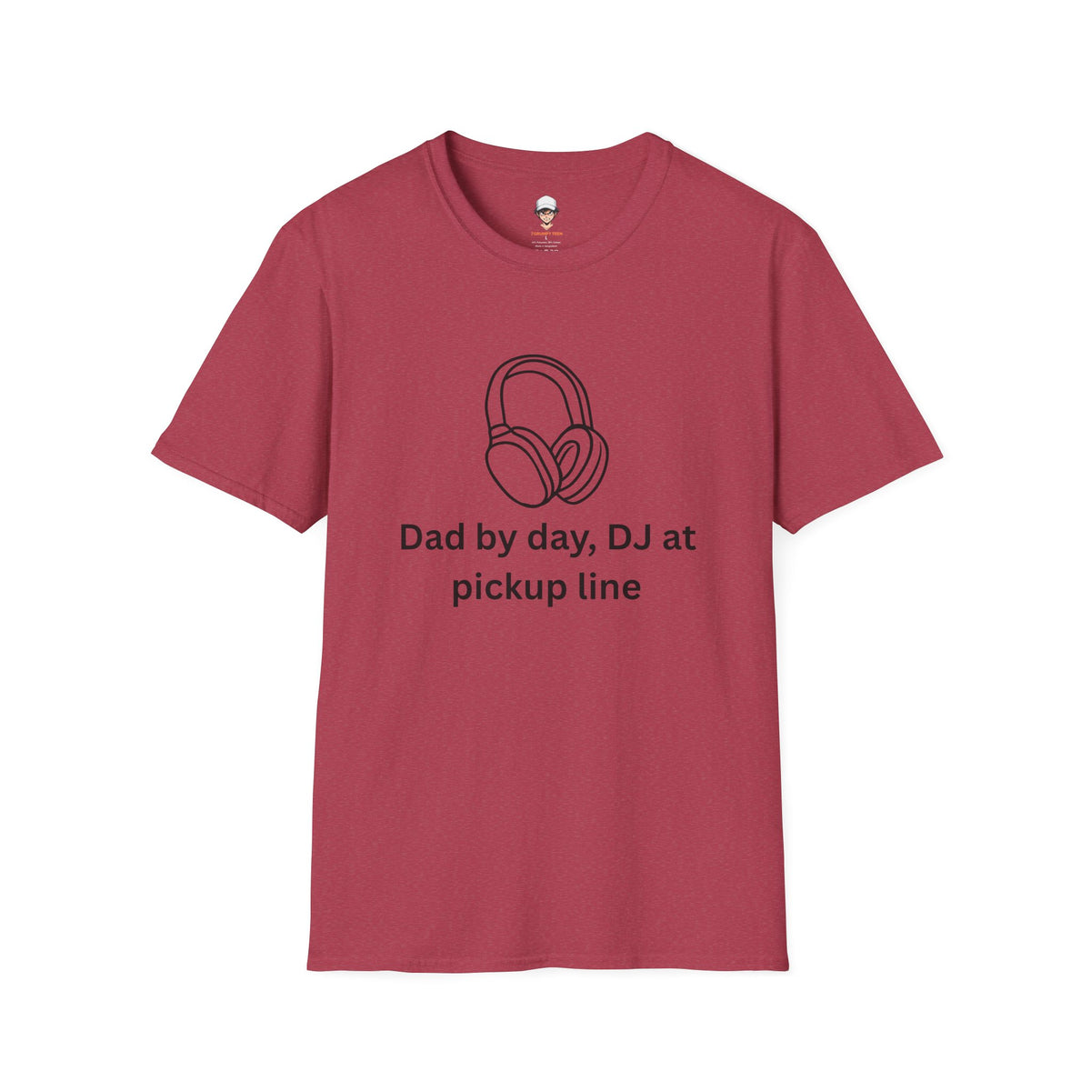 DJ Dad T‑Shirt — Headphones Graphic Tee