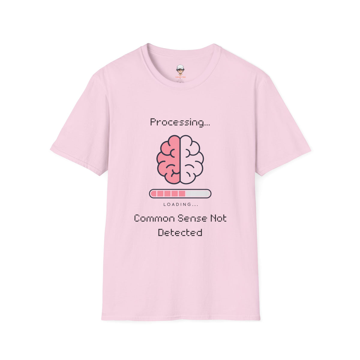 Common Sense Not Detected T-Shirt — Funny Tech Tee