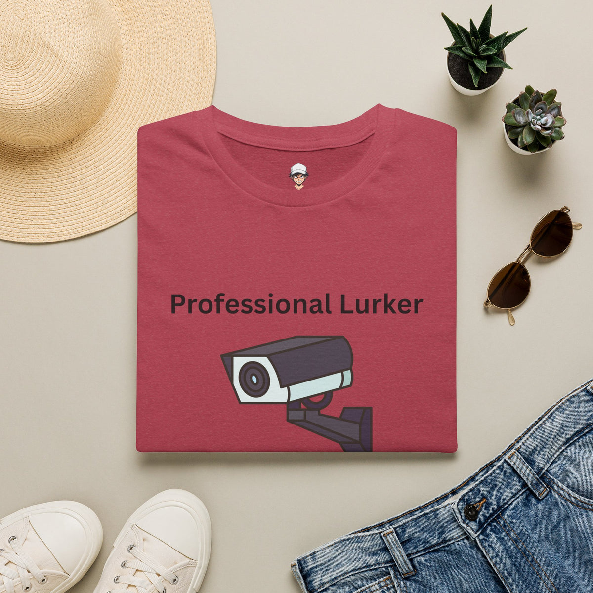 Professional Lurker T-Shirt — Security Camera Tee