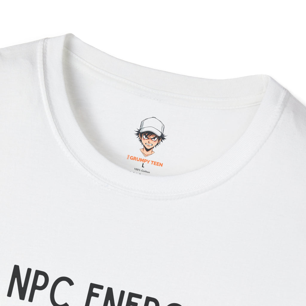 NPC Energy T‑Shirt — Retro Pixel Gamer Tee