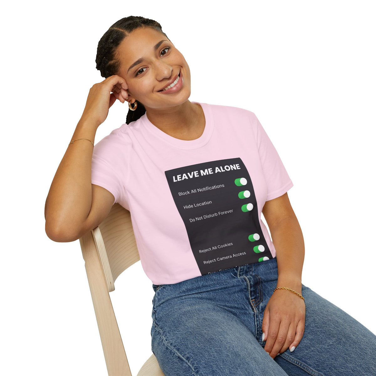 Leave Me Alone T-Shirt — 'Do Not Disturb Forever' Graphic Tee
