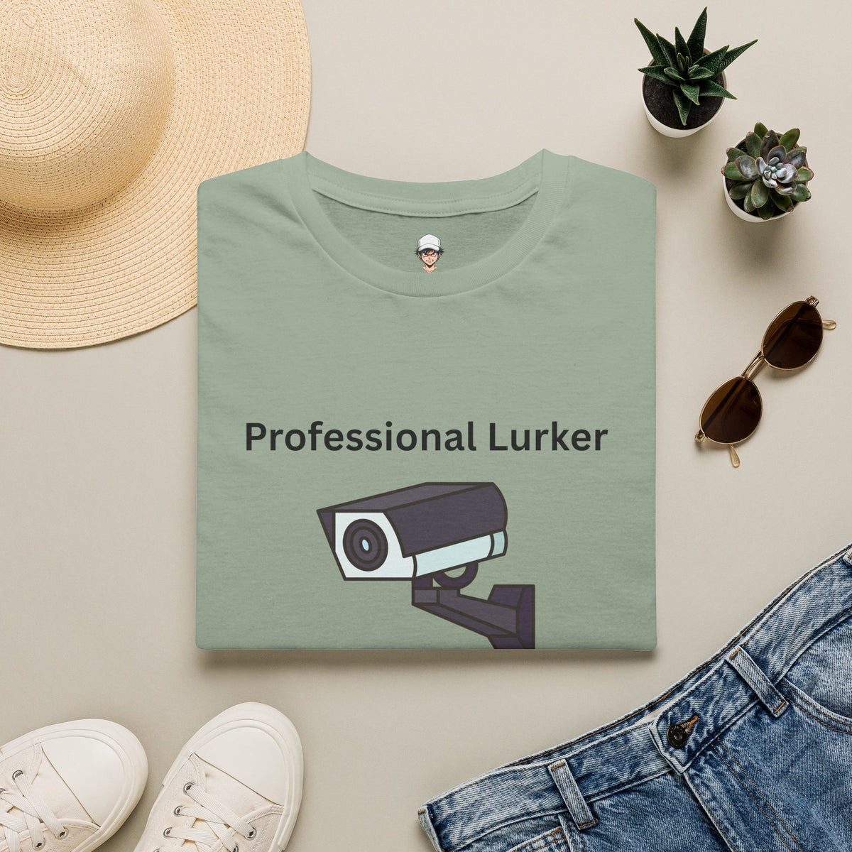 Professional Lurker T-Shirt — Security Camera Tee