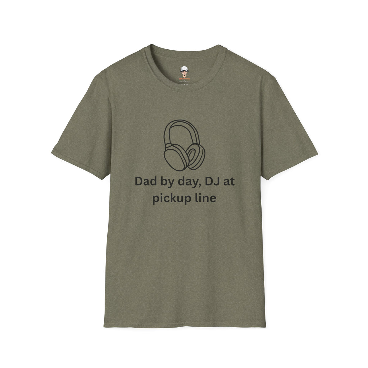 DJ Dad T‑Shirt — Headphones Graphic Tee