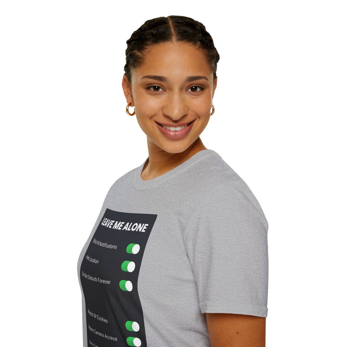 Leave Me Alone T-Shirt — 'Do Not Disturb Forever' Graphic Tee