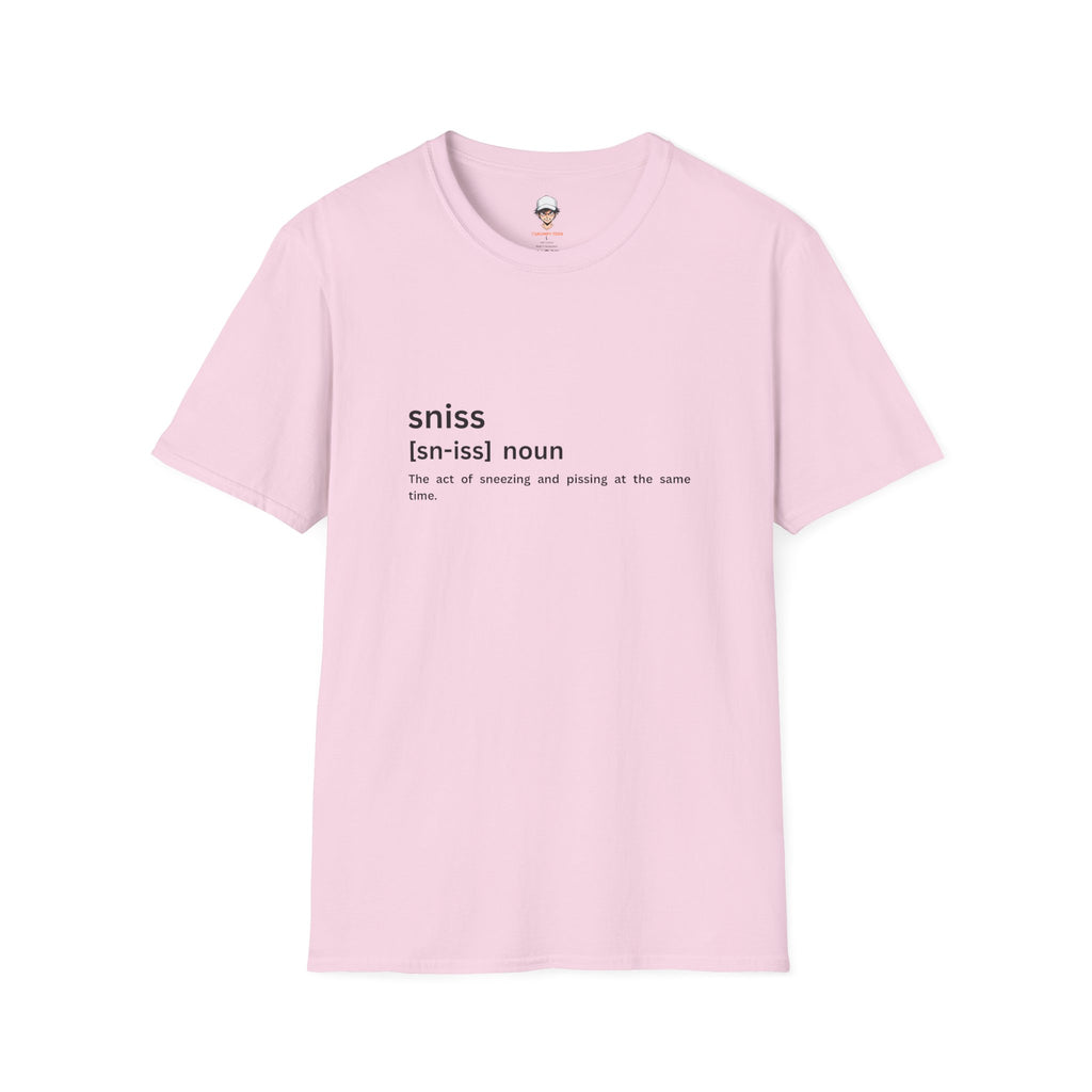 Sniss Definition T-Shirt — Funny ‘sniss’ Dictionary Tee