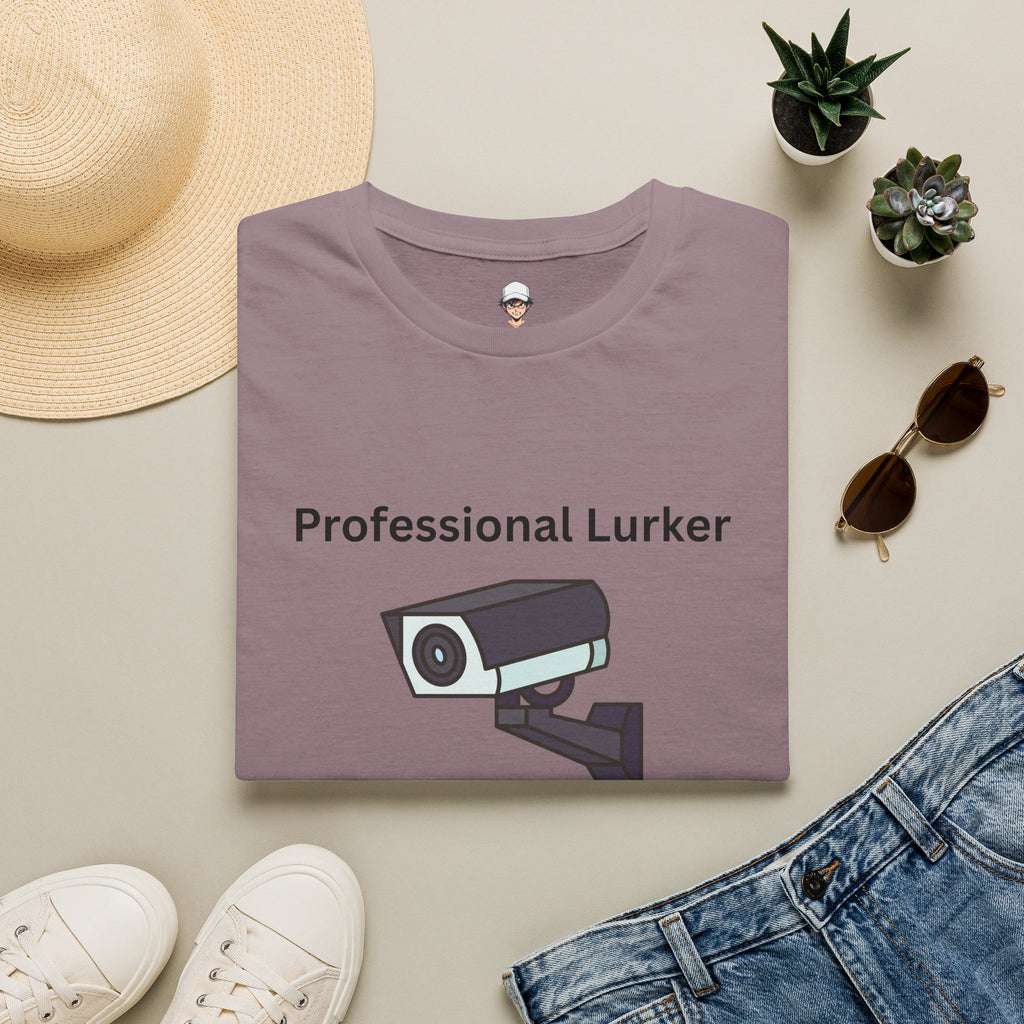 Professional Lurker T-Shirt — Security Camera Tee