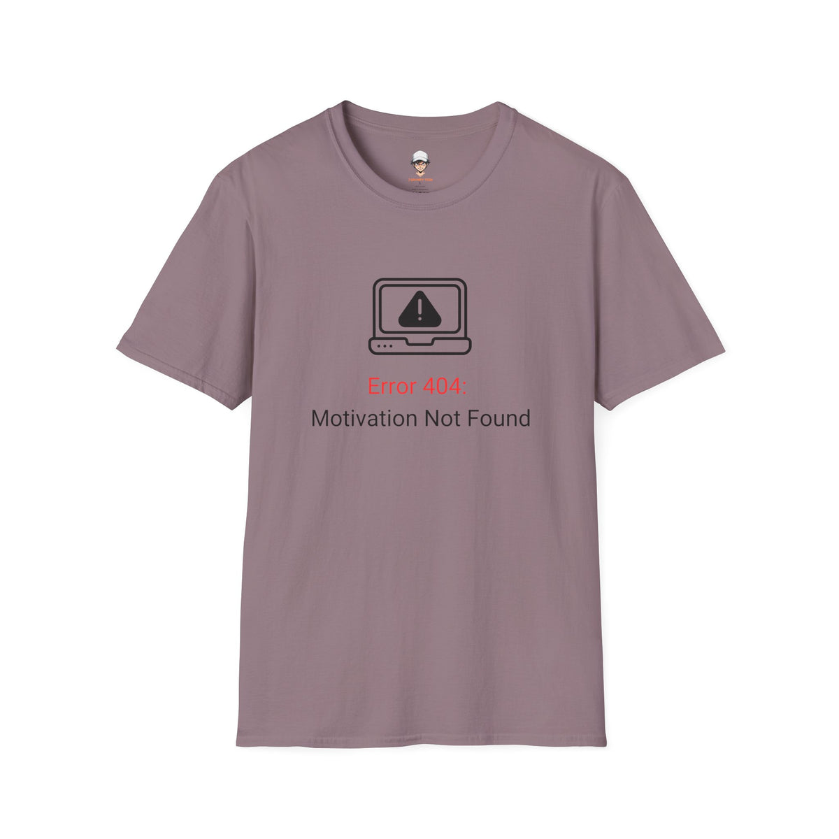 Error 404 T‑Shirt – "Motivation Not Found" Graphic Tee