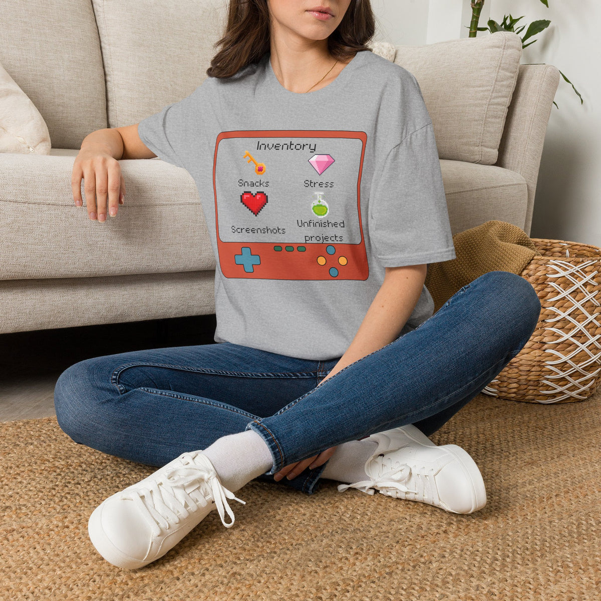 Gaming Inventory T-Shirt — Graphic Tee