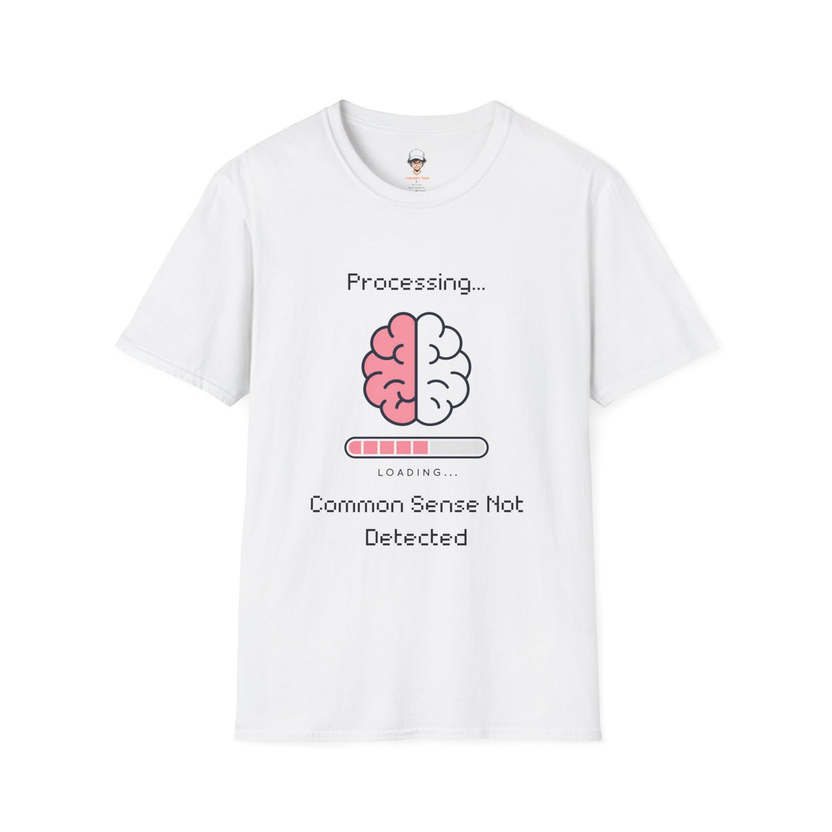 Common Sense Not Detected T-Shirt — Funny Tech Tee
