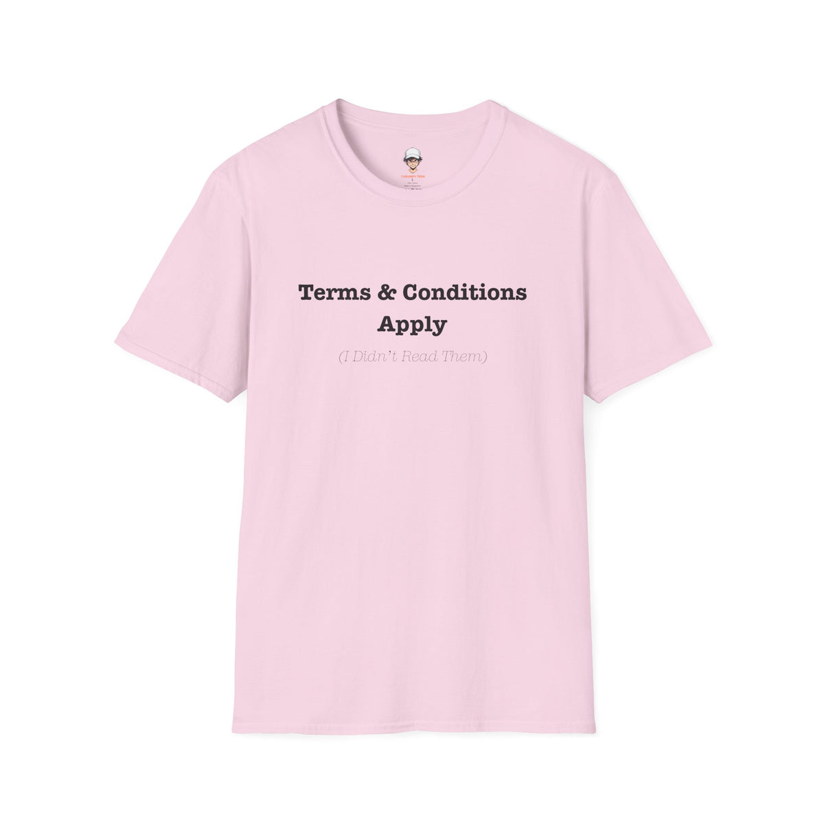 Terms & Conditions Apply T-Shirt — Minimalist Casual Graphic Tee