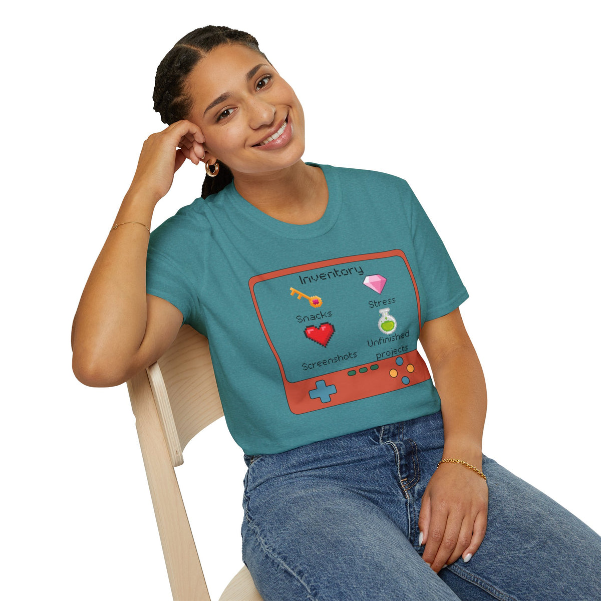 Gaming Inventory T-Shirt — Graphic Tee