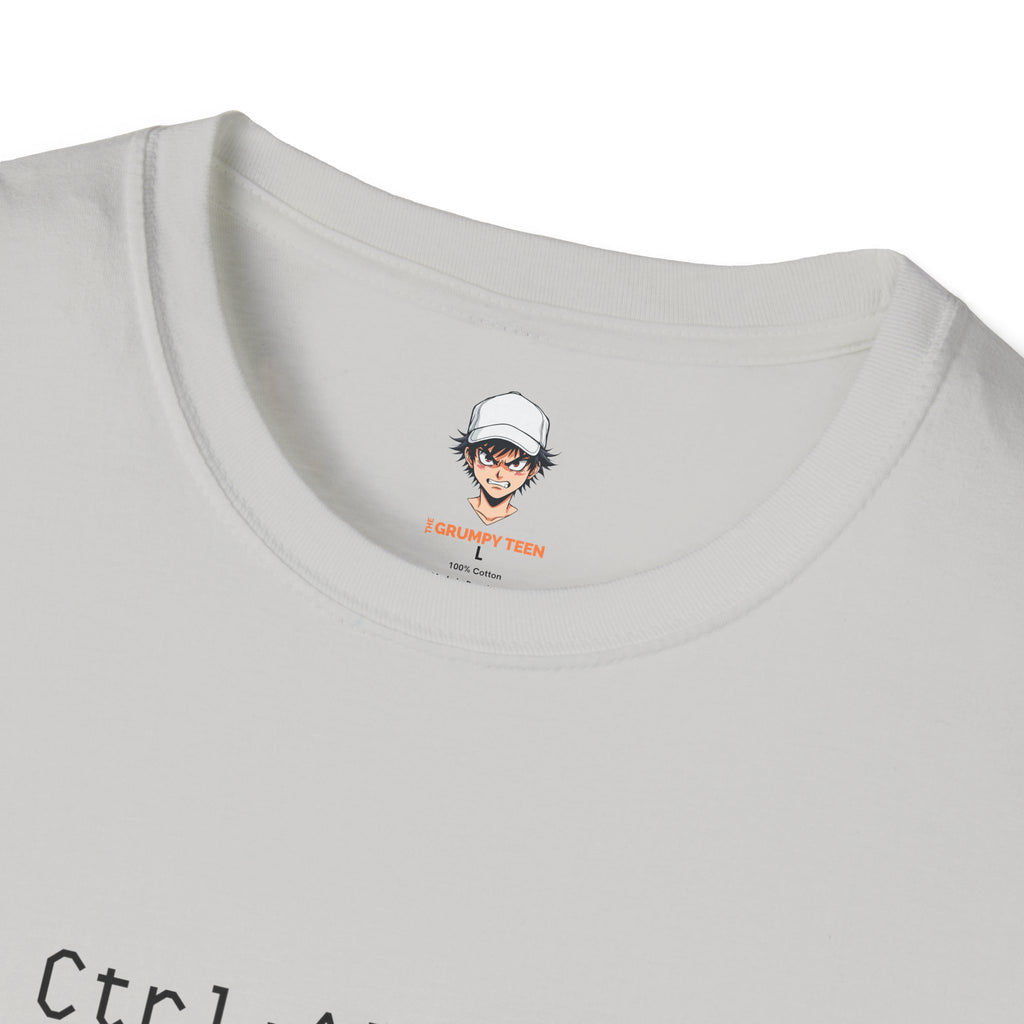 Ctrl+Alt+Del My Life T-Shirt — Minimal Tech Graphic Tee