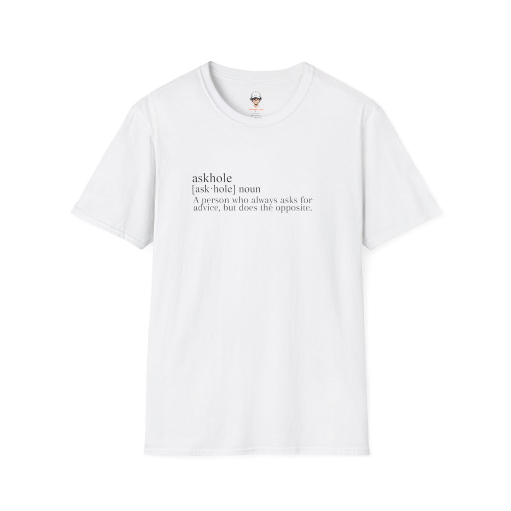Askhole Definition T-Shirt — Funny Dictionary Graphic Tee
