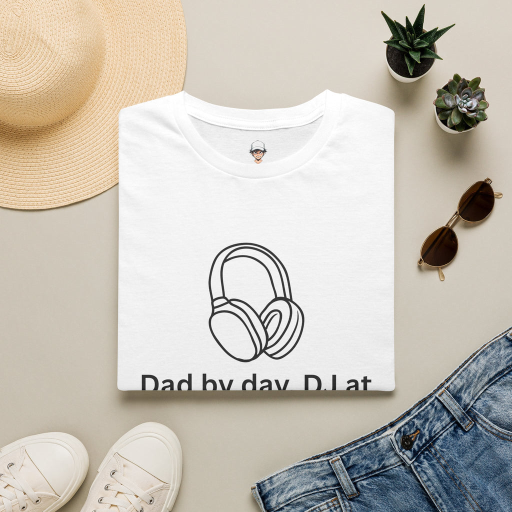 DJ Dad T‑Shirt — Headphones Graphic Tee