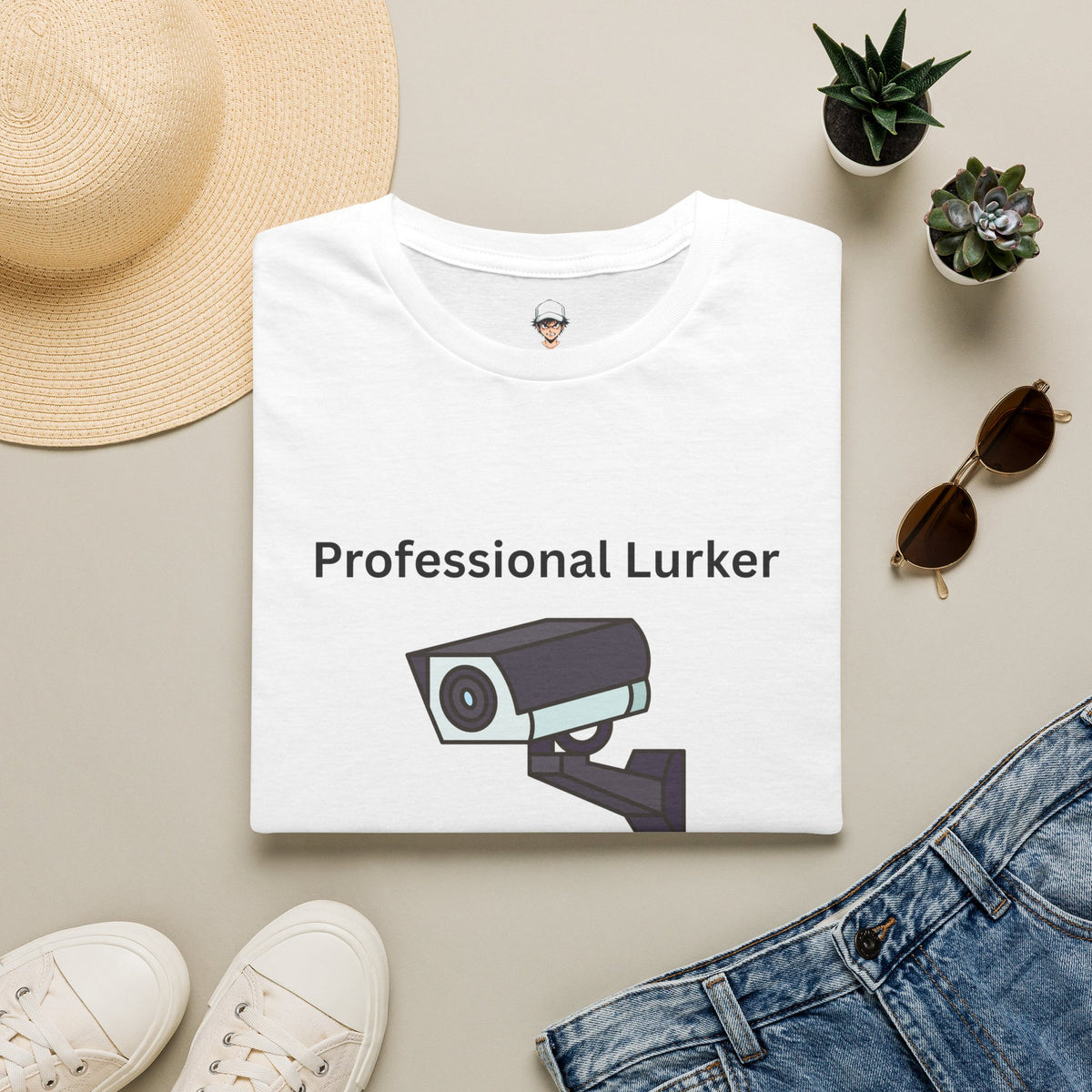 Professional Lurker T-Shirt — Security Camera Tee
