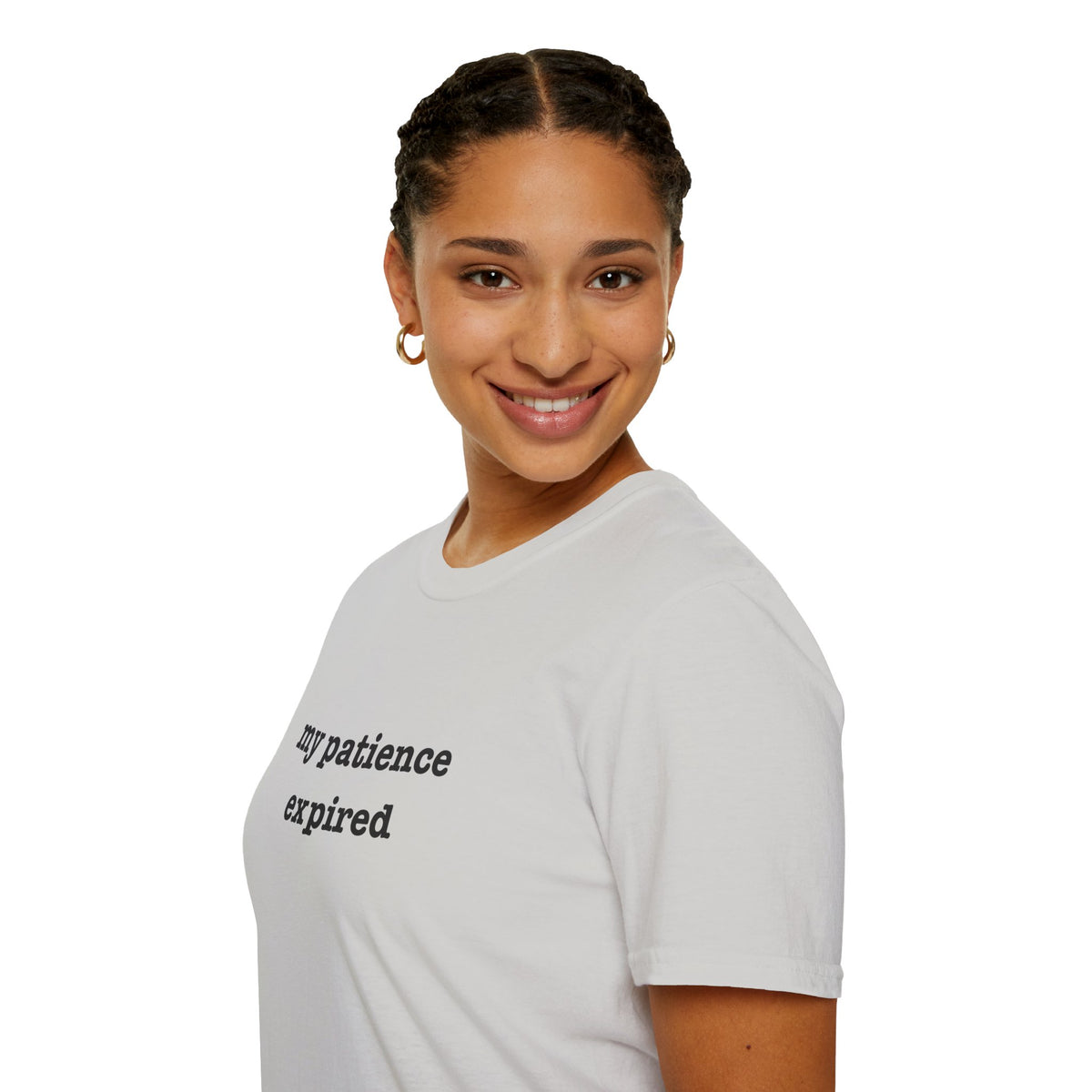 my patience expired T-Shirt — Minimalist Statement Tee