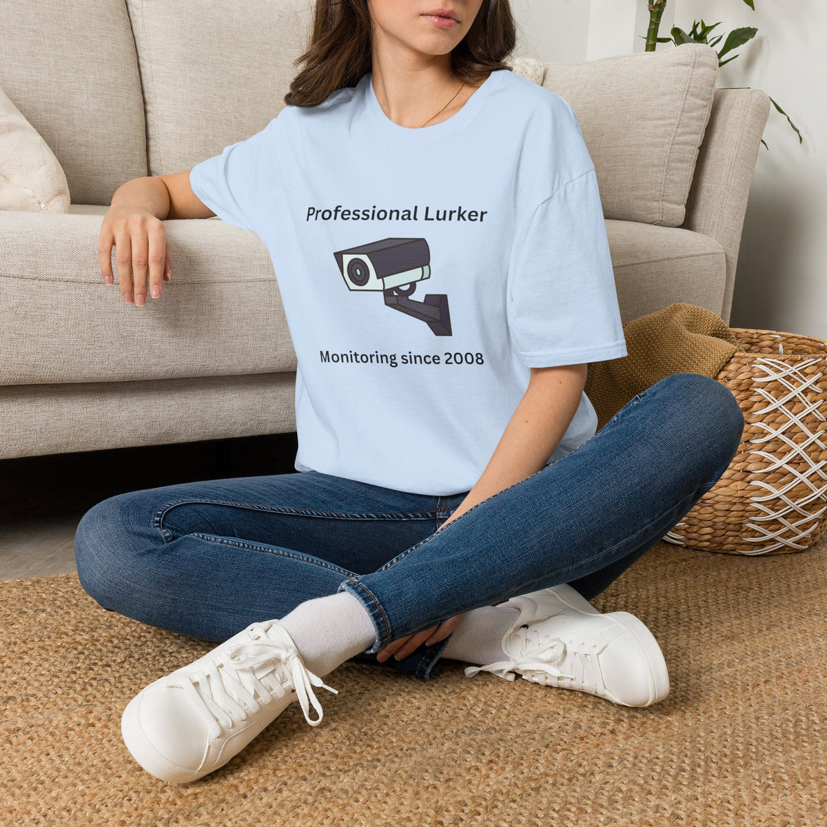Professional Lurker T-Shirt — Security Camera Tee
