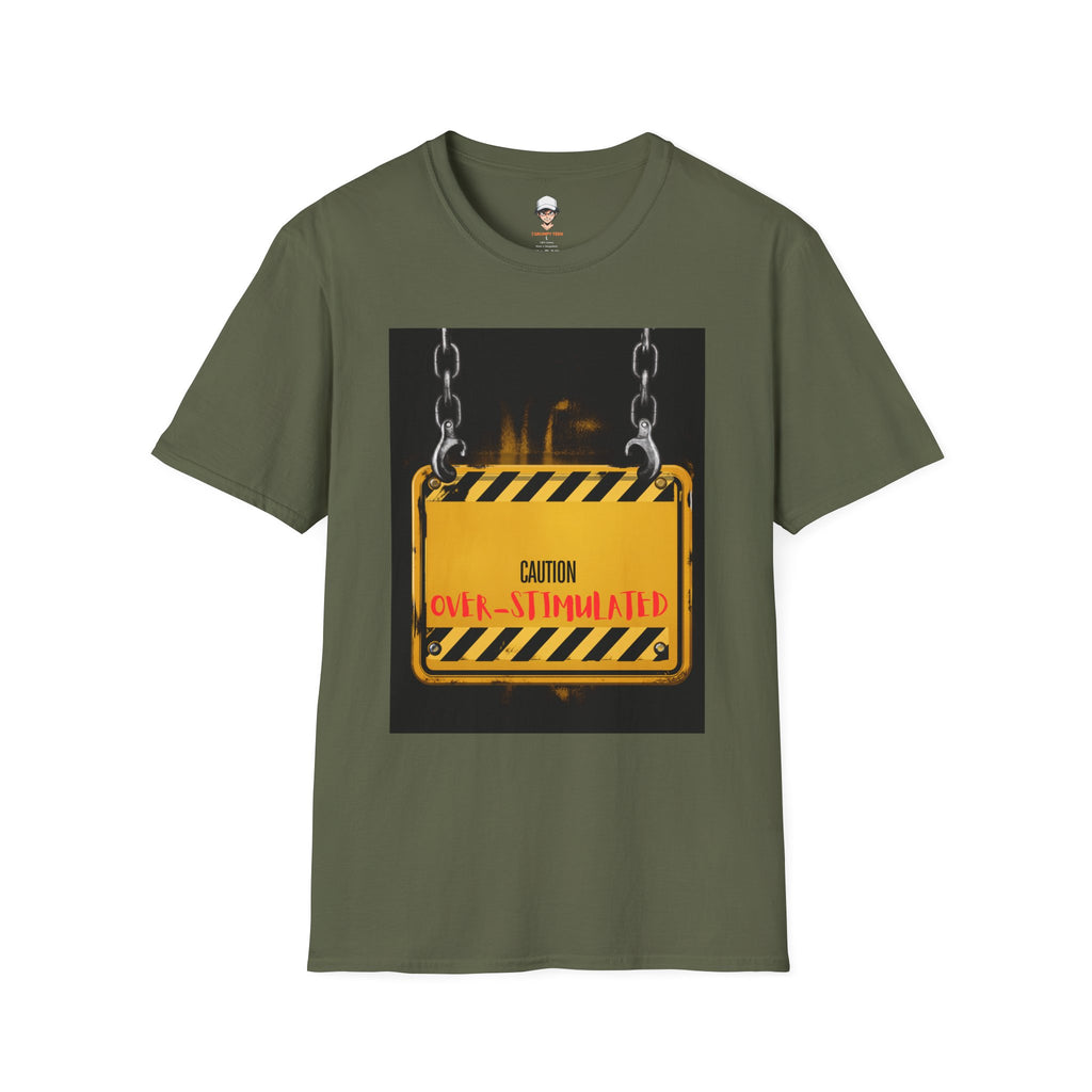 Caution: Over-Stimulated Graphic Tee