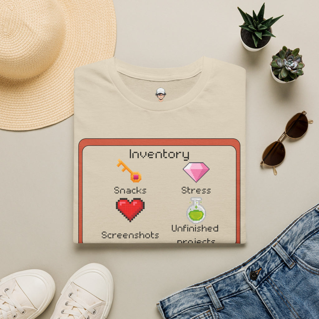 Gaming Inventory T-Shirt — Graphic Tee