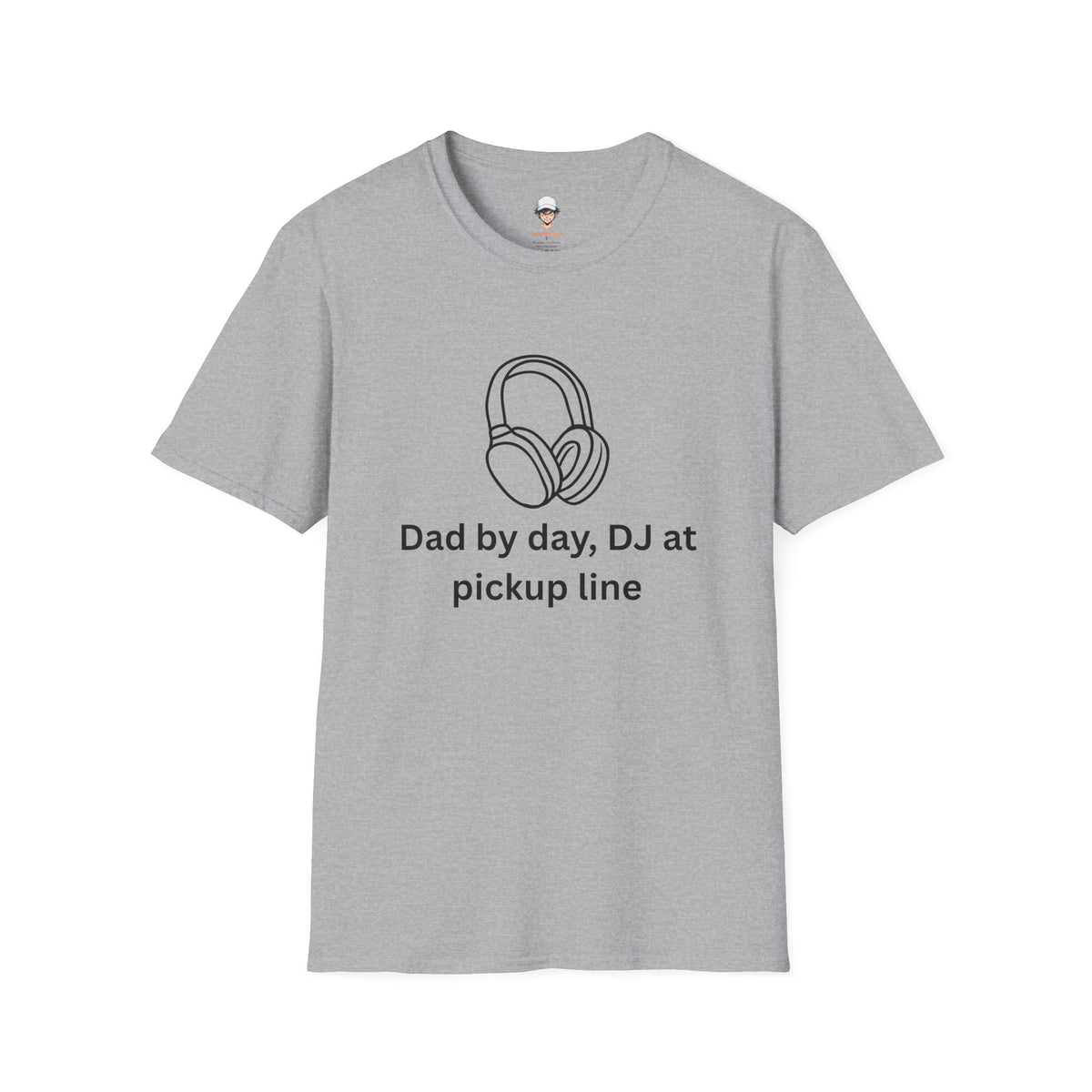 DJ Dad T‑Shirt — Headphones Graphic Tee