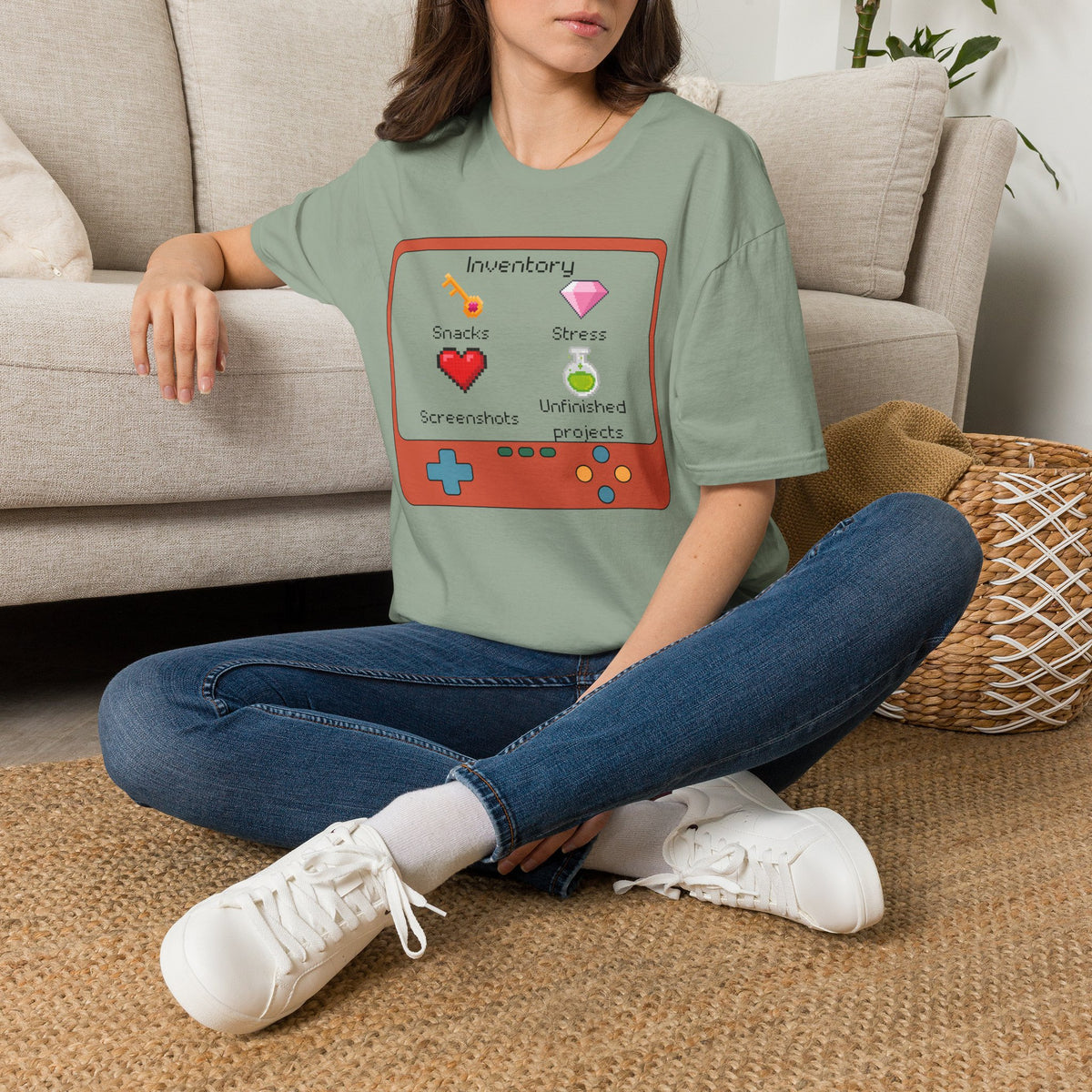 Gaming Inventory T-Shirt — Graphic Tee