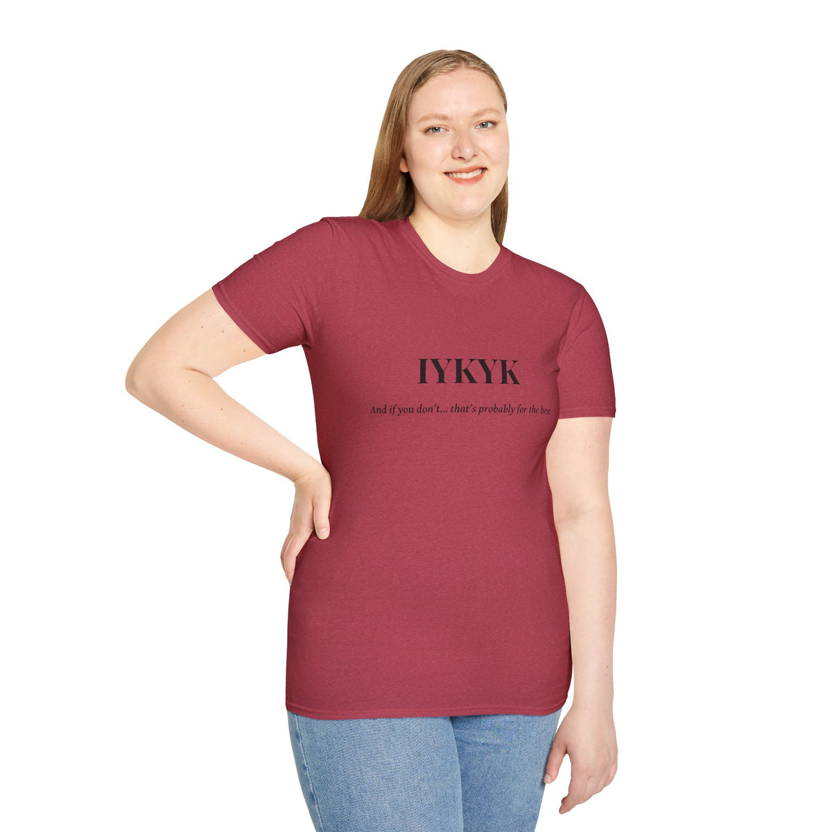 IYKYK T-Shirt Minimal Graphic Tee