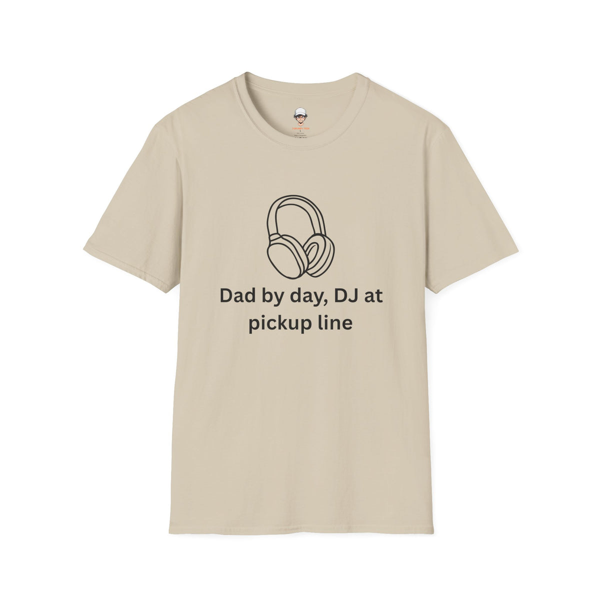 DJ Dad T‑Shirt — Headphones Graphic Tee