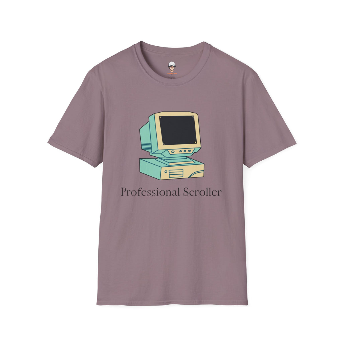Retro Computer Illustration T-Shirt | Vintage PC Graphic Tee