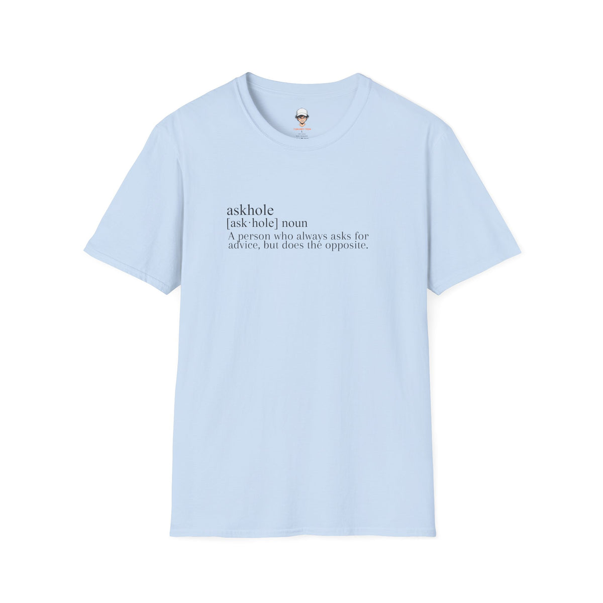 Askhole Definition T-Shirt — Funny Dictionary Graphic Tee