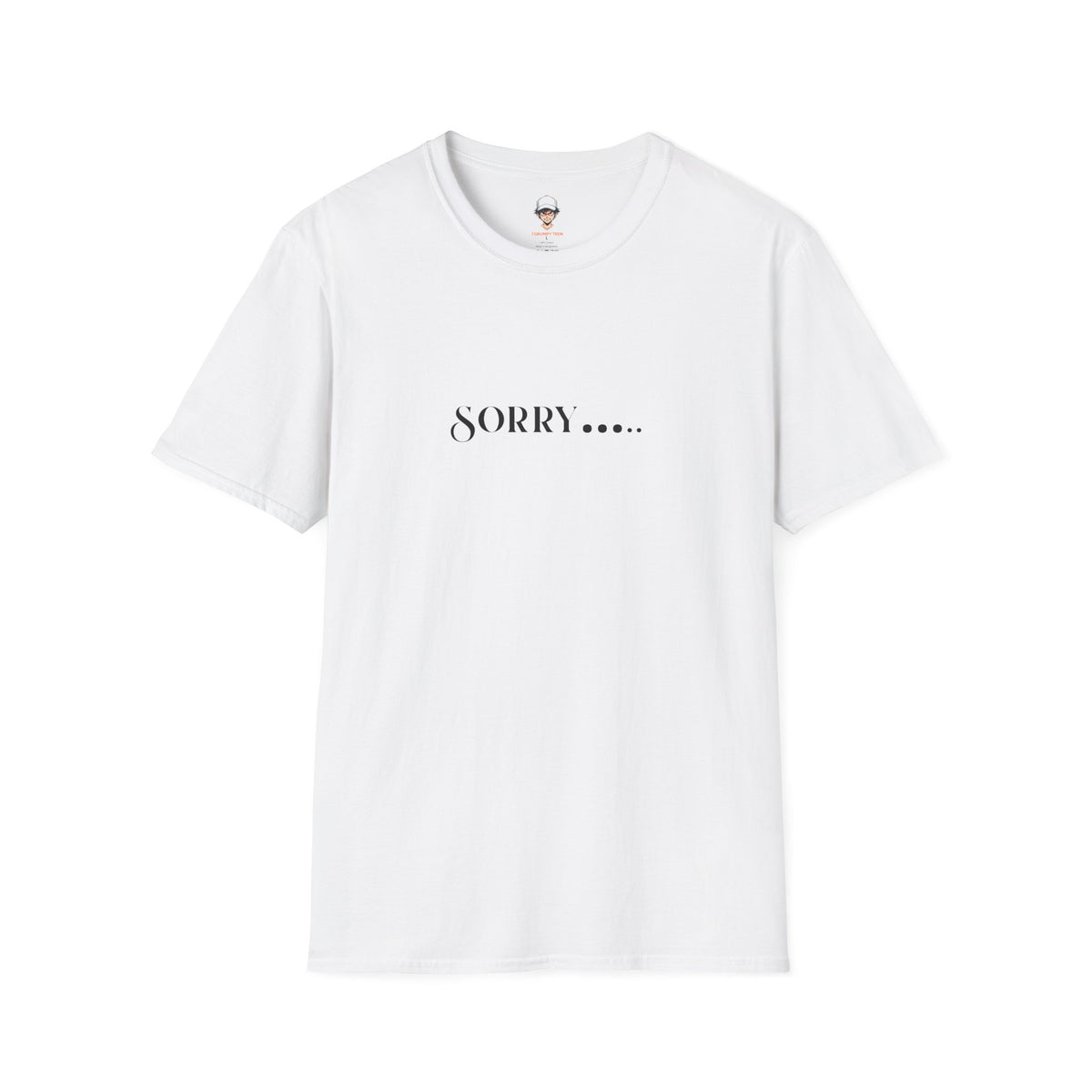 Sorry.... T-Shirt — Minimalist Apology Graphic Tee