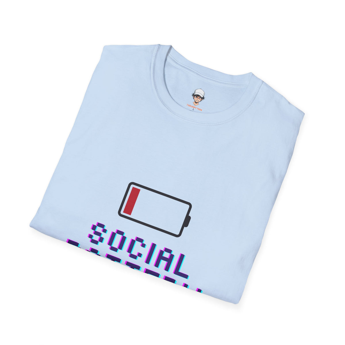 Low Social Battery T-Shirt — Tee for Introverts