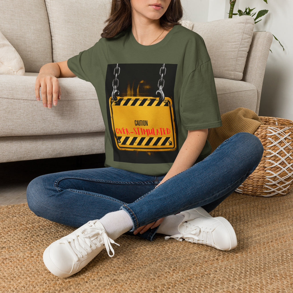 Caution: Over-Stimulated Graphic Tee