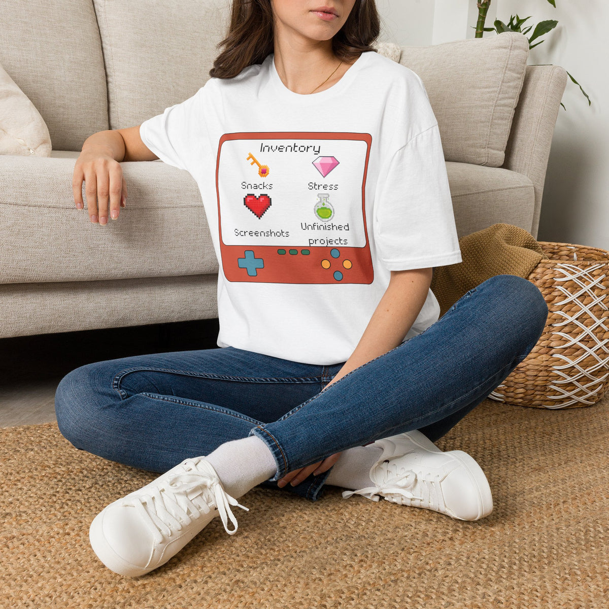 Gaming Inventory T-Shirt — Graphic Tee