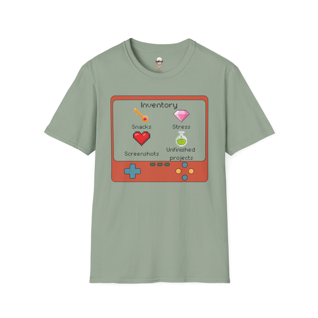Gaming Inventory T-Shirt — Graphic Tee