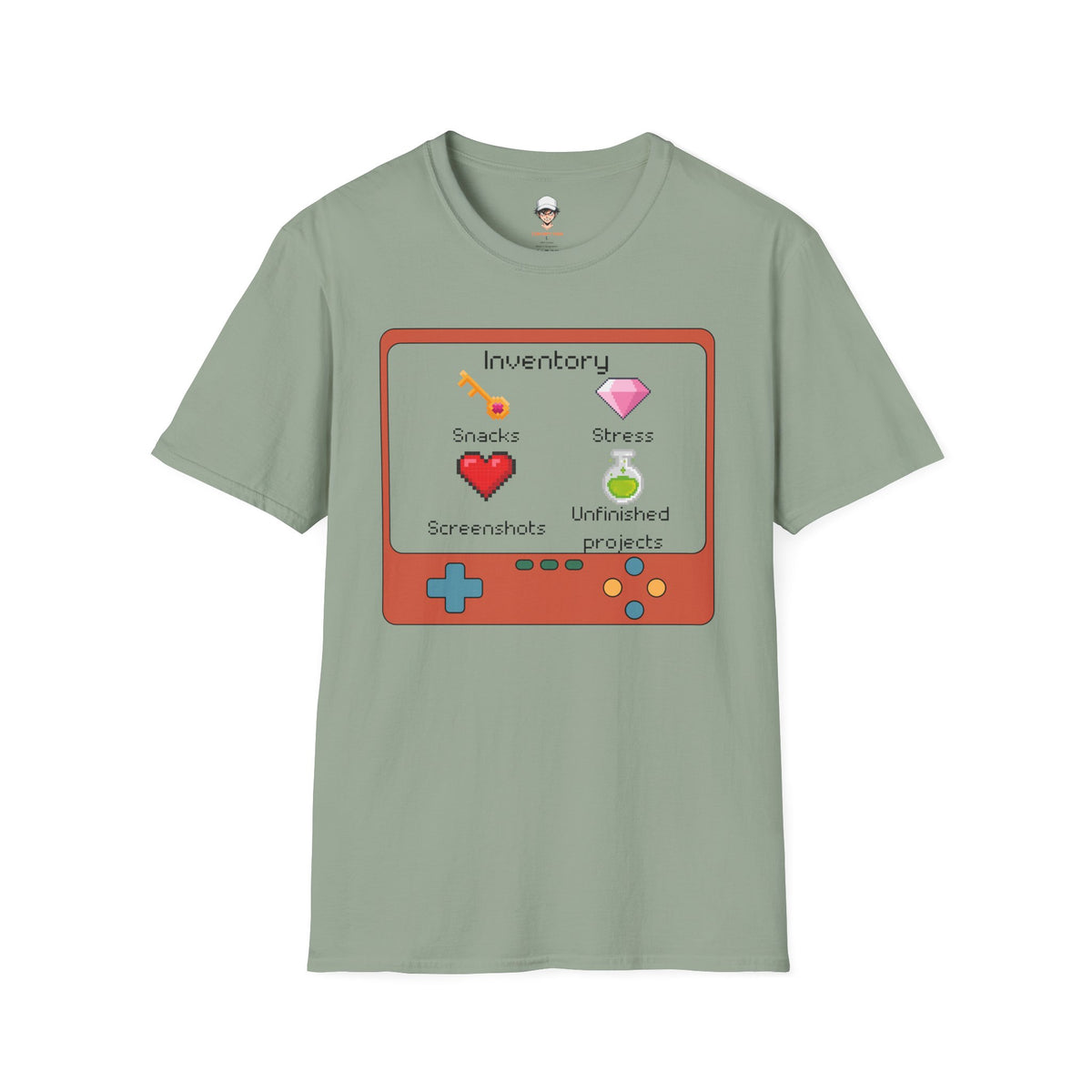 Gaming Inventory T-Shirt — Graphic Tee