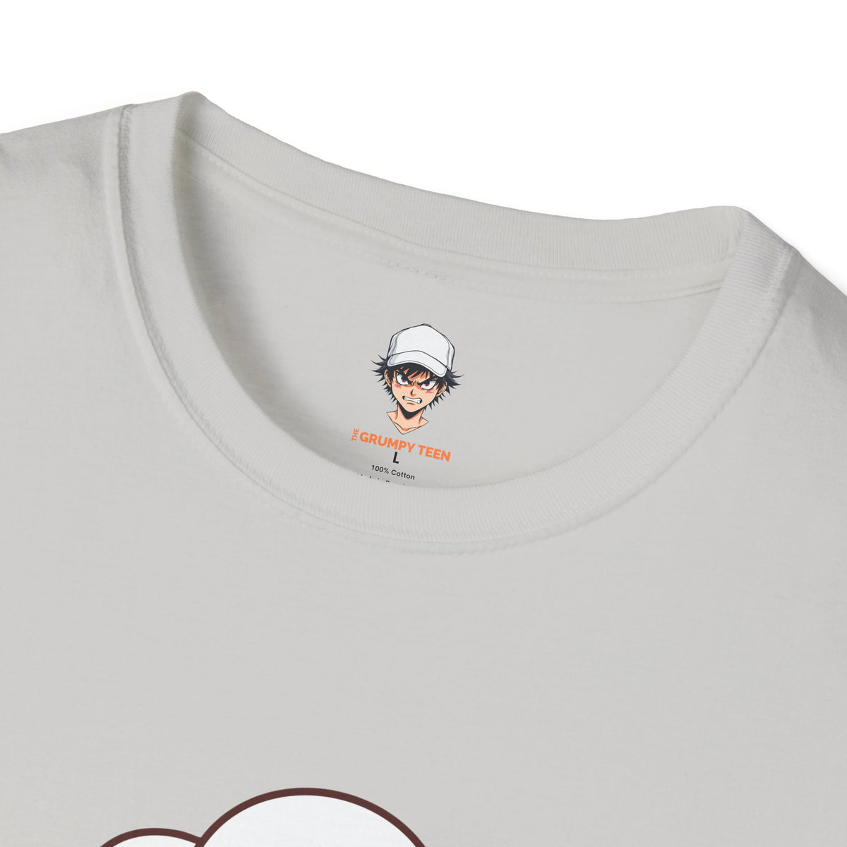Personal Weather System: Grumpy T‑Shirt — Cute Angry Cloud Graphic Tee