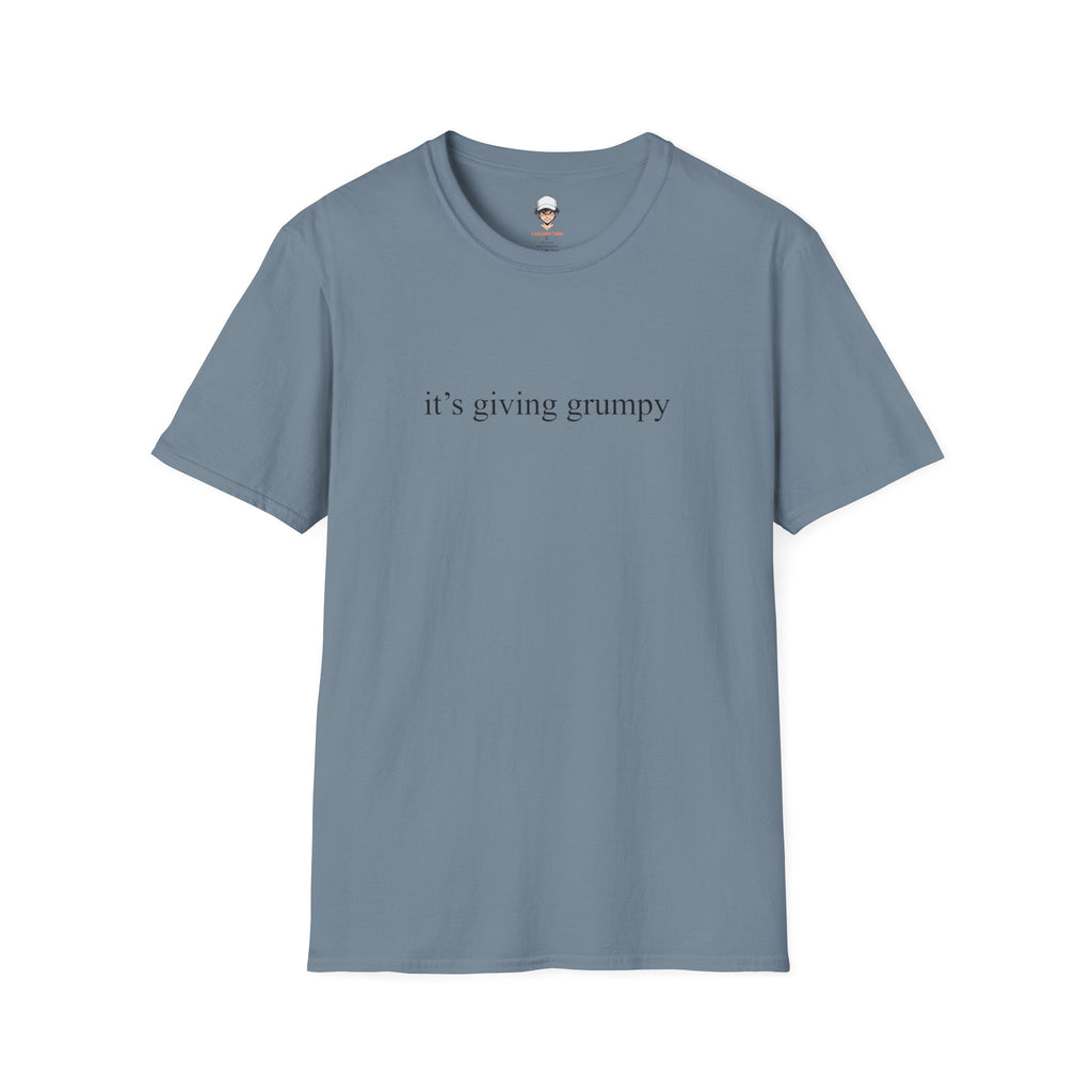 it's giving grumpy T‑Shirt — Minimalist Graphic Tee